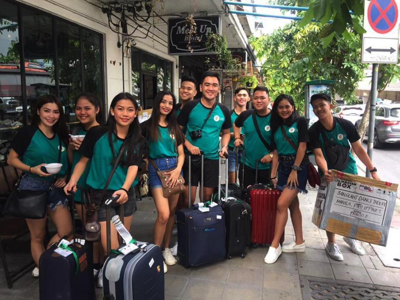 Meet Up Hostel 曼谷 外观 照片